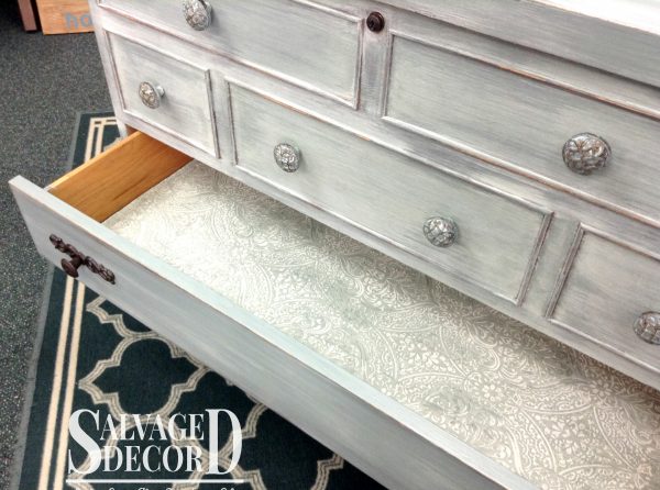 Before & After Mid Century Modern Cedar Chest Makeover Using a Paint Wash Technique