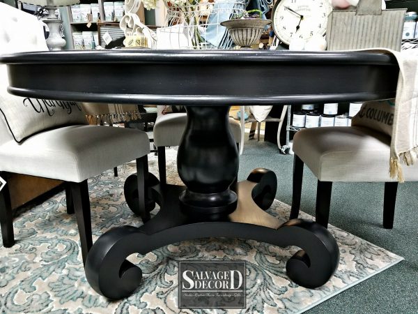 Baltic Black From Paint Couture Plus, How To Paint Dining Room Table Black