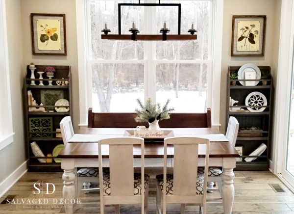 Farmhouse Dining Table Makeover, How To Paint My Dining Room Table White